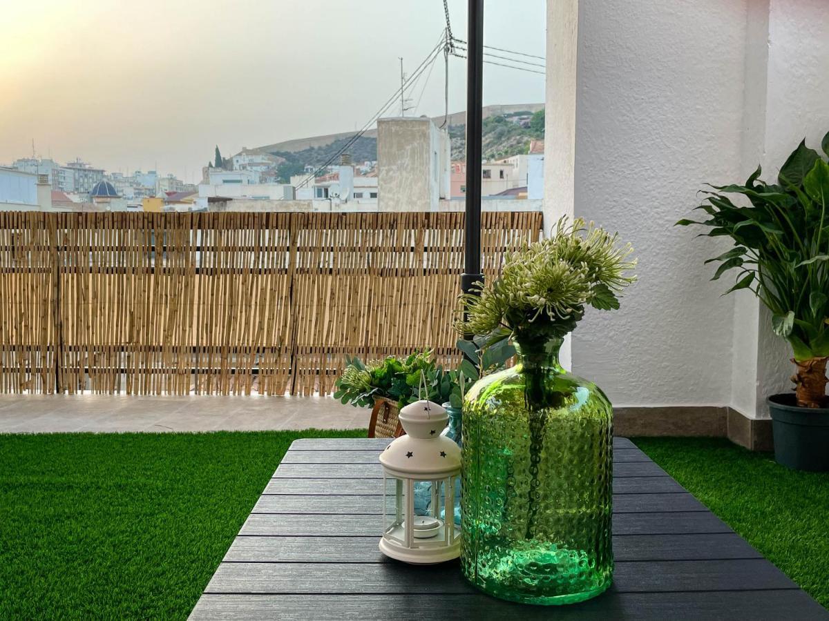 La Terraza. Vistas Al Castillo A 1 Min. De La Playa Аликанте Экстерьер фото
