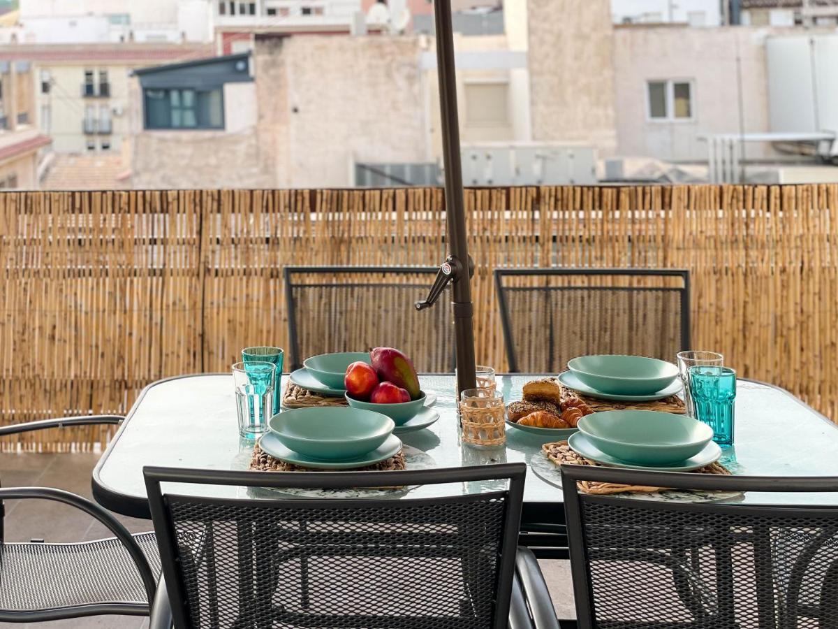 La Terraza. Vistas Al Castillo A 1 Min. De La Playa Аликанте Экстерьер фото